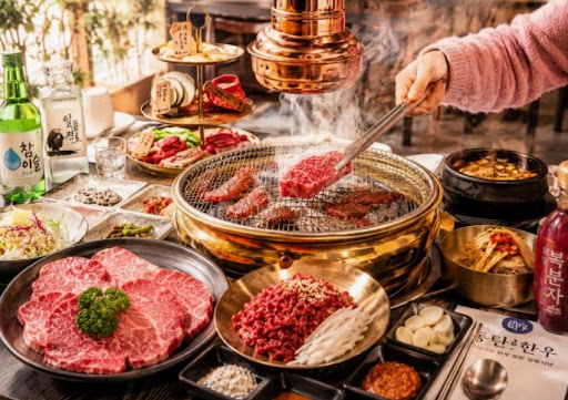 한우로로 정리하는 동탄한우 1층 정육마켓 2층 구이 방식